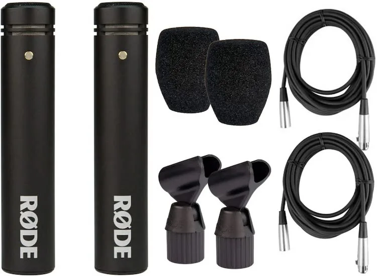 Rode M5-MP Matched Pair of Compact 1:2 Cardioid Condenser Microphones